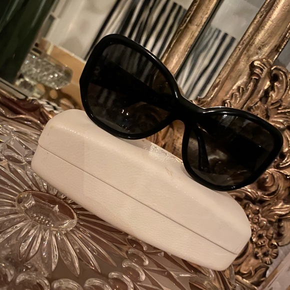 Versace Black 4156-B Jewel Greek Key Sunglasses - Picture 2 of 5